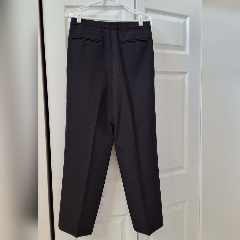 SOLD!!!  Colonel Quick, 30 Waist, Men's Black Tuxedo Pants - Picture 7 of 9